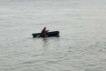 Chinchorro y varada del pescado pasados por agua (Foto TA)